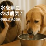 犬が水を大量に飲むのは病気?多飲症の原因と受診の目安